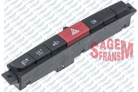 SAGEM 400333 Dörtlü Flaşör Anahtar Grubu Doblo Ii